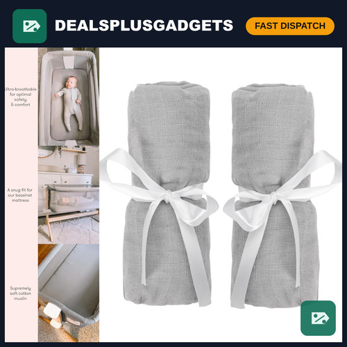 Breathable muslin bassinet - muslin,