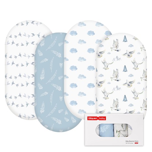Bassinet sheets pack - sheets,